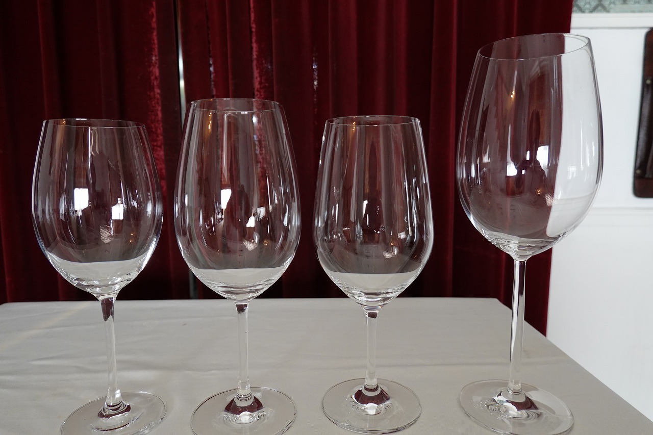 ボルドーグラス4タイプ